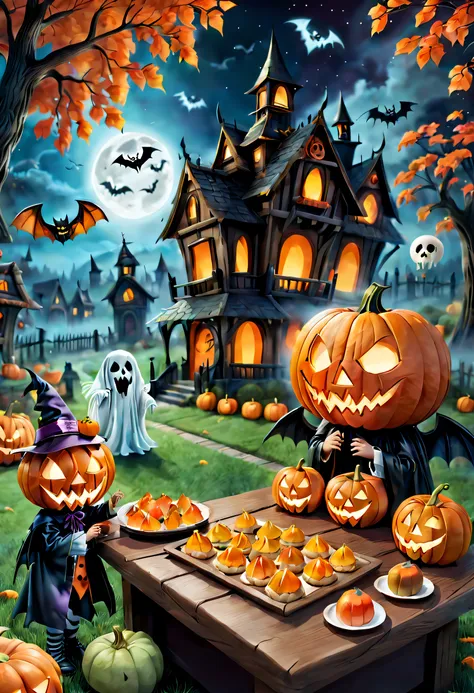 when you think of halloween，what do you think of？maybe black and orange ornaments，scary ghosts and jack-o'-lanterns，and endless ...