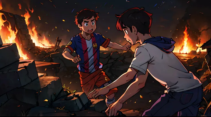 Messi in hell