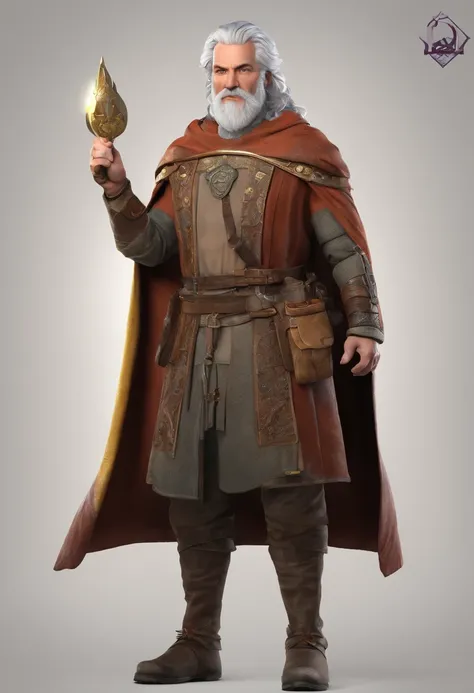 A dynamic full-body pose of a character,Middle Ages Strong 43-year-old men with white hair and beard wear Crown Coat with black dots of skin THUMBS UP, Rey Midas usando un videojuego , character sheet, fondo blanco --ar 3:2,Poses de personajes