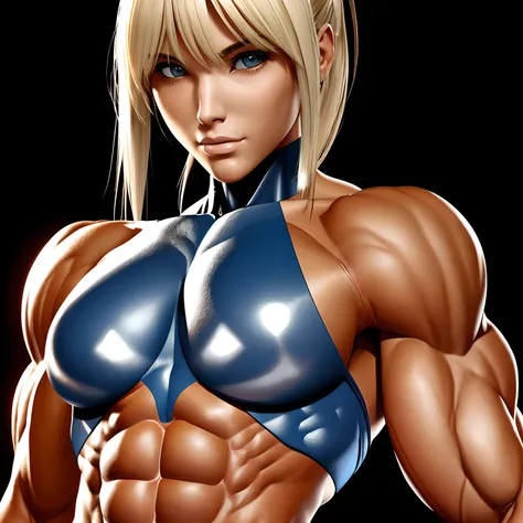 girl with、musculature、realisitic、