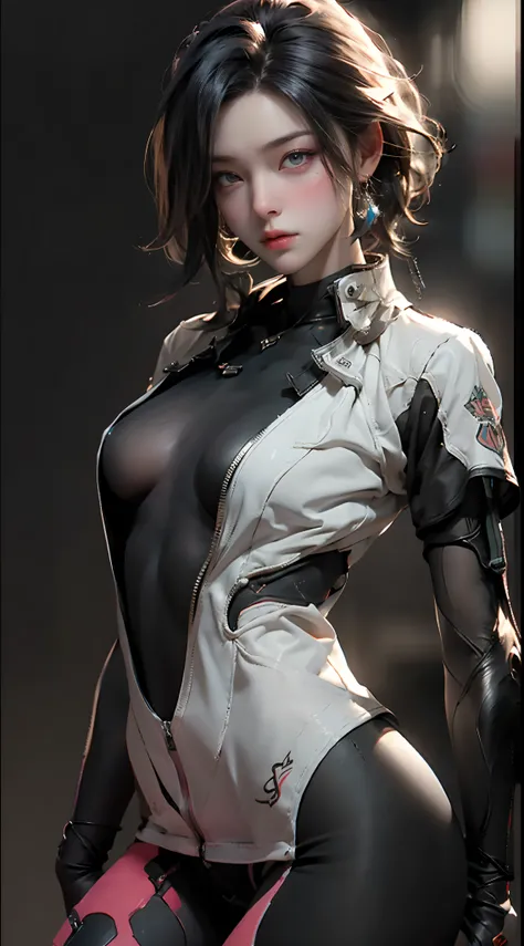 ((Best quality)), ((masterpiece)), (detailed:1.4), 3D, an image of a beautiful cyberpunk female,HDR (High Dynamic Range),Ray Tracing,NVIDIA RTX,Super-Resolution,Unreal 5,Subsurface scattering,PBR Texturing,Post-processing,Anisotropic Filtering,Depth-of-fie...