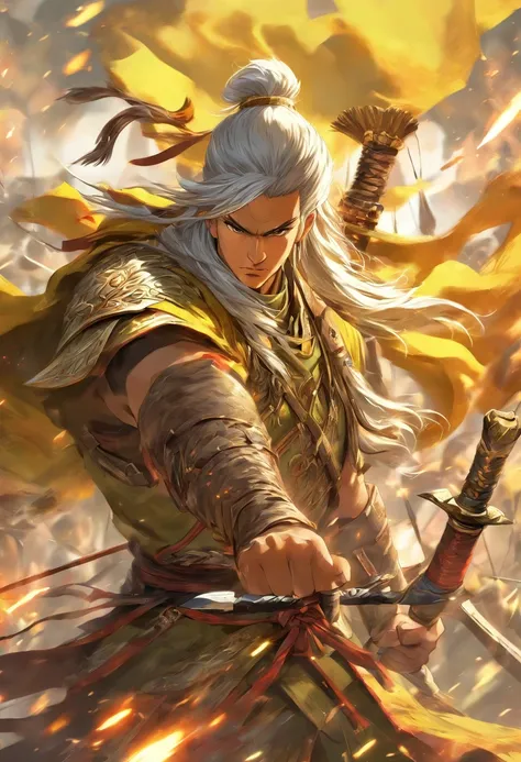 Huang Zhong，Yellow-clothed and white-haired general，Old general，archer，Archers，Warring states