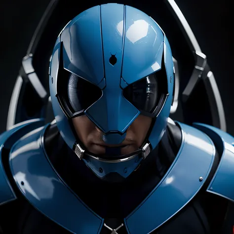 Create me a logo with a blue beetle