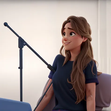 Uma mulher estilo Disney Pixar, alta qualidade, melhor qualidade