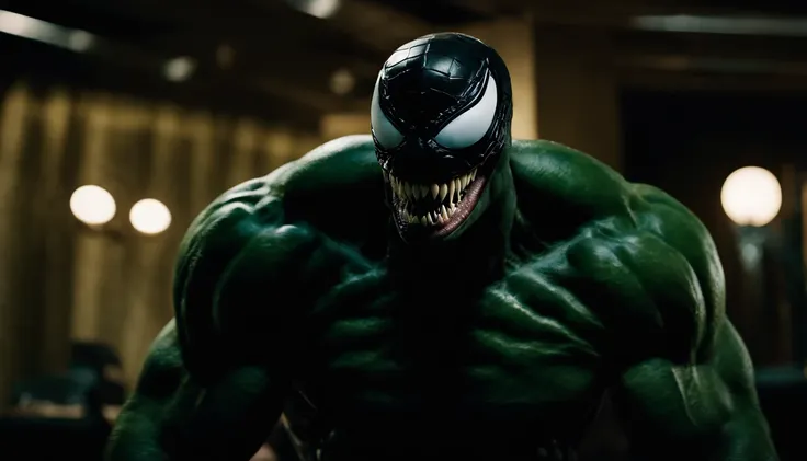 Venom combined with The Hulk