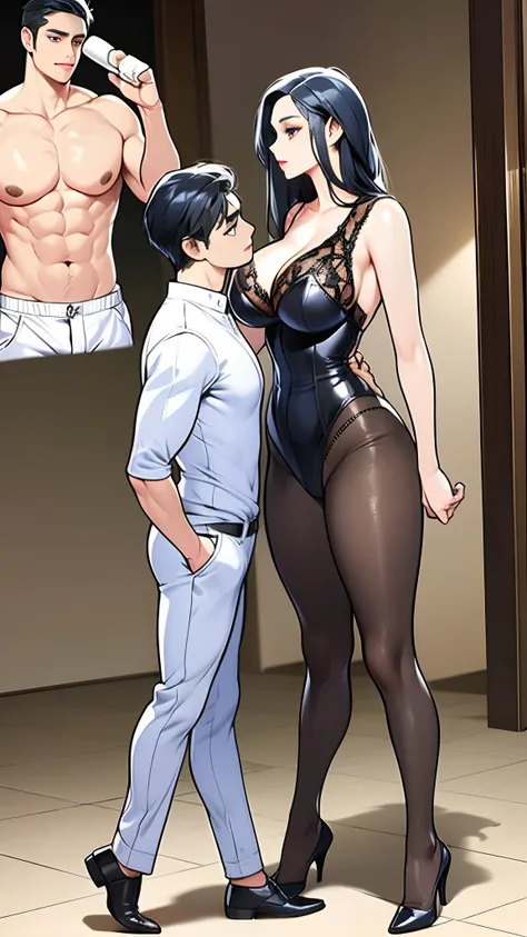 (in prison cell), woman with a whip, ((top quality, 8k, masterpiece: 1.3)), crisp focus: 1.2, beautiful woman with perfect figure: 1.4, slender abs: 1.2, ((layer cut, big: 1.2)), (rain, street: 1.2), wet body: 1.5, highly detailed face and skin texture, de...