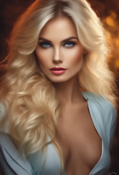 Blonde woman