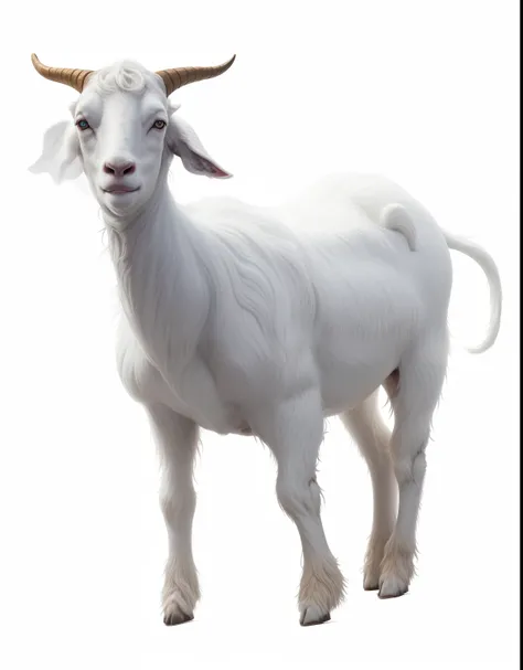 Goat , Animal , White Goat , UHD , 8k