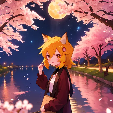 (Best Quality,4k,hight resolution,Masterpiece:1.2),Fox Girl,ear,On the Front Line,single girl,Bushes,the trees, Detailed girl, beatiful face, redhead hair, pretty eyes, very detailed eyes, Beautiful yellow eyes, Almost orange eye color, Very nice girl, The...