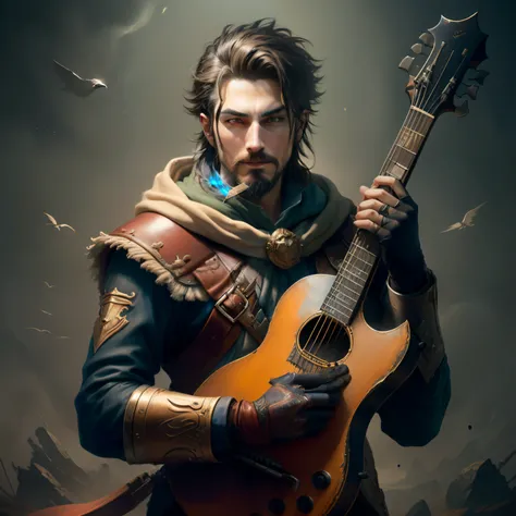 Bard but he hard metal