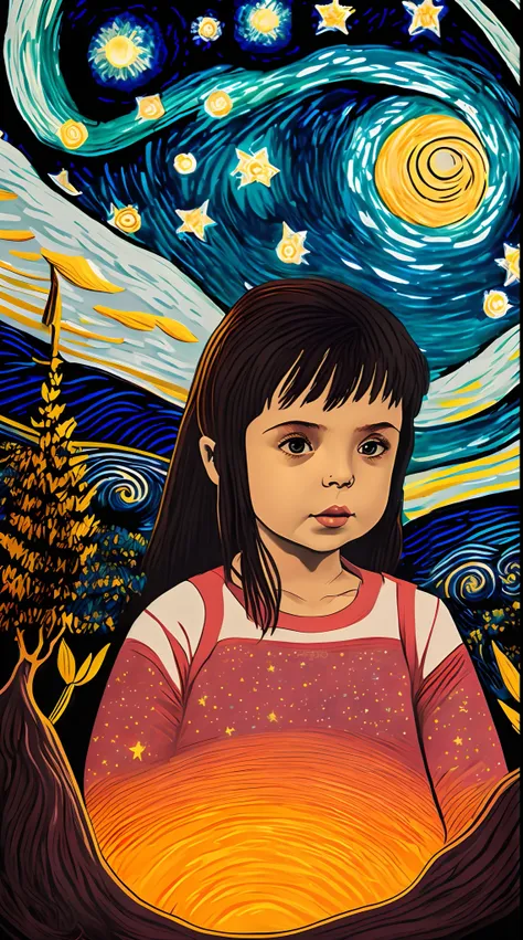 The Starry Night Girl