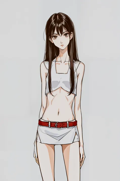 Very very so skinny young woman, very beautiful skinny Charli Damelio, ((Asuka Langley)), ((so very skinny girl: 1.3)), ((anorexic beautiful model: 1.3)), skinny girl of 20 years old, black long hair, black hair, Straight Hair, ((beautiful very skinny girl...