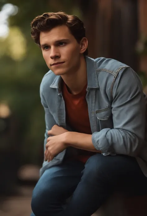 Nus de Tom Holland homem estilo pixar melhor qualidade, alta qualidade