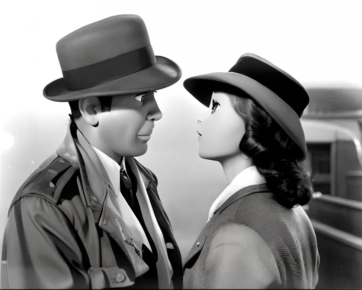 Casablanca 1942 movie poster, Disney Pixar,