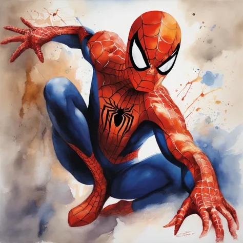 Alex Ross spiderman retrato