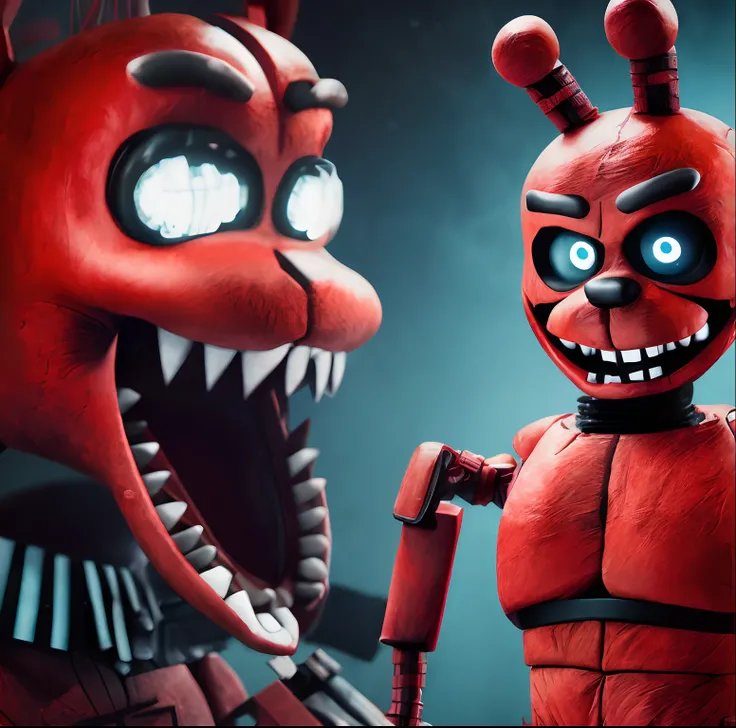 Carnage as a five nights at freddys animatronic