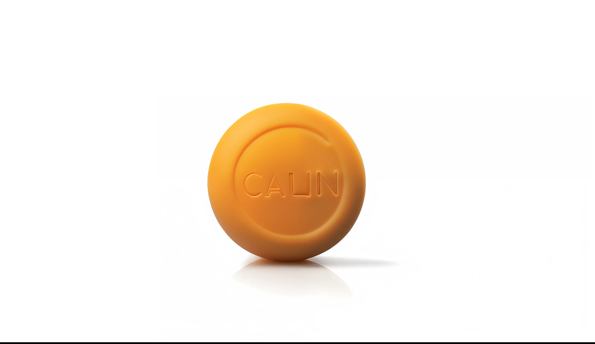 a close up of a soap bar on a white surface, calm feeling, calm face, calvin klein, calm, calm weather, calm expression, bear, closeup - view, odin, icon, gamin, clean image, bottom view, detailed product photo, cad, clean edges, inspired by Lubin Baugin, ...