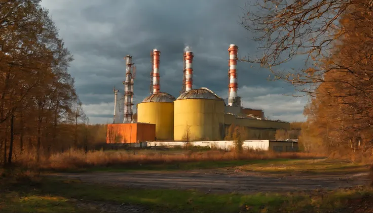 Chernobyl nuclear power plant destroyed