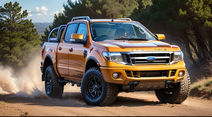 Red 2005 ford ranger XLT