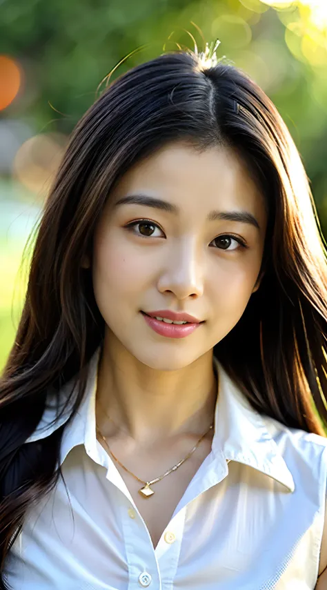 Ala Fed Asian Woman With Long Hair And White Blouse, Young adorable Korean face, Beautiful young Korean woman, beautiful Korean women, Gorgeous young Korean woman, jaeyeon nam, korean face features, Korean Girl, Popular Korean Makeup, lee ji - eun, lee ji-...