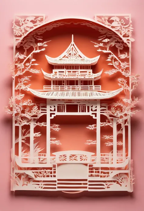 Mid-Autumn Festival，Guanghan Palace，Rinzuki，laurel，The art of paper cutting，Master works