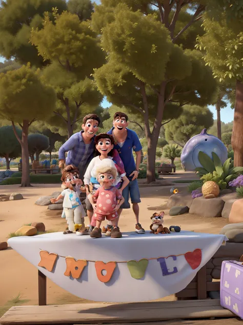 Una familia, post Disney Pixar, mejor calidad, alta calidad