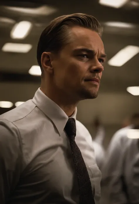 Naked Leonardo dicaprio In prison in Wolf of wall street