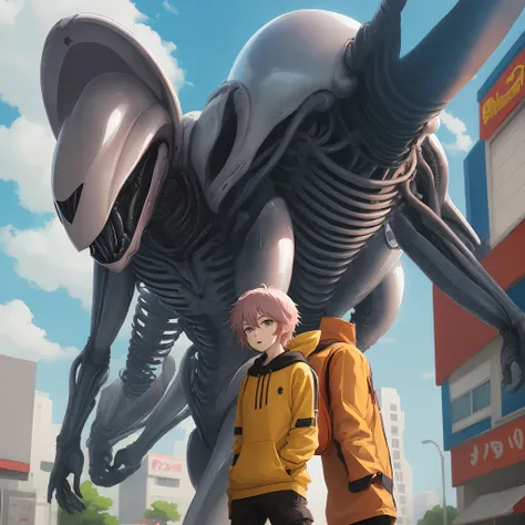 Alien guy anime