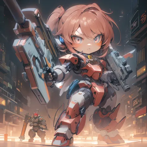 Anime characters with guns and guns in their hands, Girl in Mecha Cyber Armor, female mech, Anime Manga Robot!! Anime Girl, cool mecha style, Mechanized soldier girl, mecha anime, Modern Mecha Anime, Cyberpunk anime girl mecha, armor girl, # mechs, Anime M...