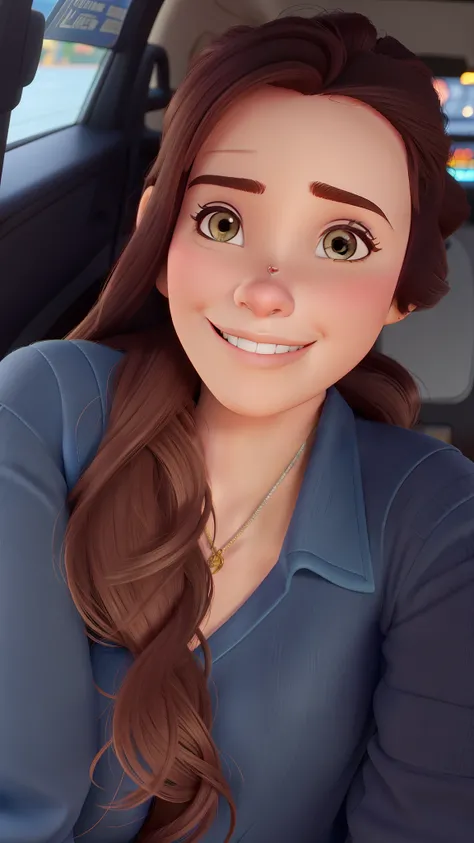 Mulher estilo disney pixar, alta qualidade, melhor qualidade.