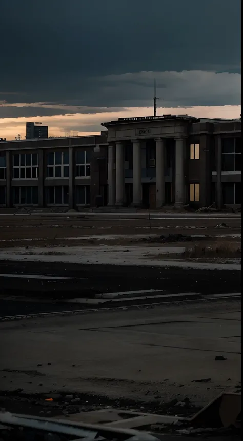 HD, 4k, apocalypse, zombie, desolate, destroyed, school