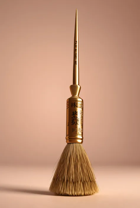 Replace the brush head with the shape of an unopened brush in ancient China，The rest remains unchanged