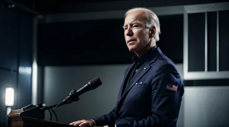 Joe Biden talking about Artificial intelligence