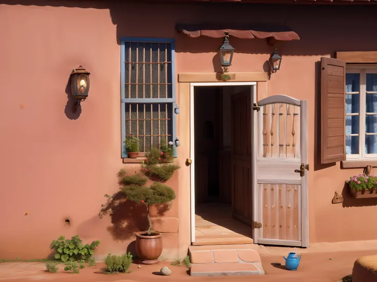 Casinha estilo vila italiana em Disney Pixar