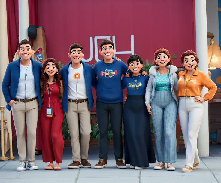 Estilo Disney Pixar, alta qualidade, melhor qualidade 4k