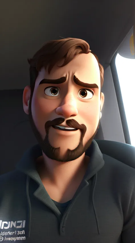 um homem estilo disney pixar, alta qualidade, melhor qualidade