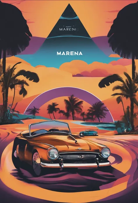 Criar uma capa para o single "wait" da banda @marennaofficial