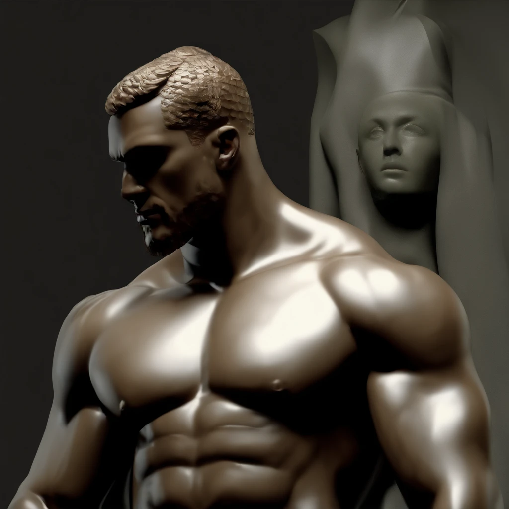 (Full Torso), Estilo, Realista, ((Detalhes Intrincados)), Tiro de Torso Completo, cold lighting, Bonita, (Vampiro), (Masculino: 2.0), (Brunetize), (Complexo), (Armadura de Esqueleto Esculpido)), (Coroa Obsidiana Afiada Complexa), dinamic pose, Cabelo Longo...