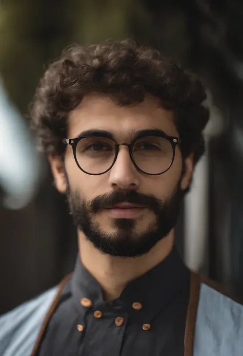 Theres a man with glasses and a beard in front of a wall, imagem de qualidade muito baixa, neckbeard, Streamer do Twitch / Jogador Ludwig, foto de baixa qualidade, Fotografia selfie 8k, imagem frontal, com uma barba pequena, barba pequena, qualidade muito ...