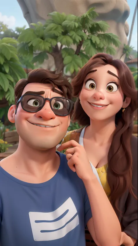 Obra-prima, de melhor qualidade, casal apaixonado como filme Disney pixar