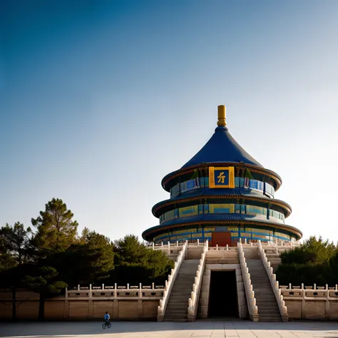 Photographer Kent Andreasen glue
video works，The subject，Temple of Heaven in Beijing，Natural light and shadow，Comfortable colors，Commercial-grade photorealistic photography