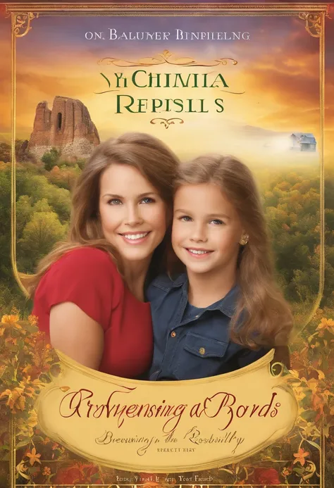 create a book cover that includes a guide to increasing Bonds of Trust: Strengthening Self-Responsibility in the Family