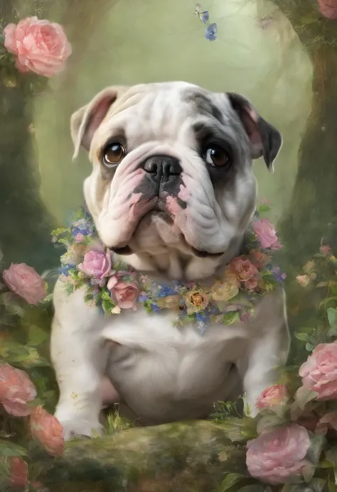 bebezinho de bulldog ingles merle