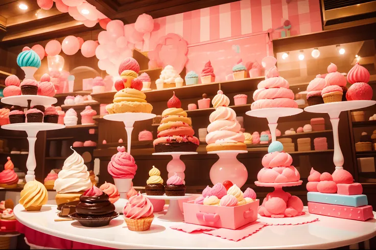 isometry，Ice cream，Confectionery，cupcake，Dessert Shop