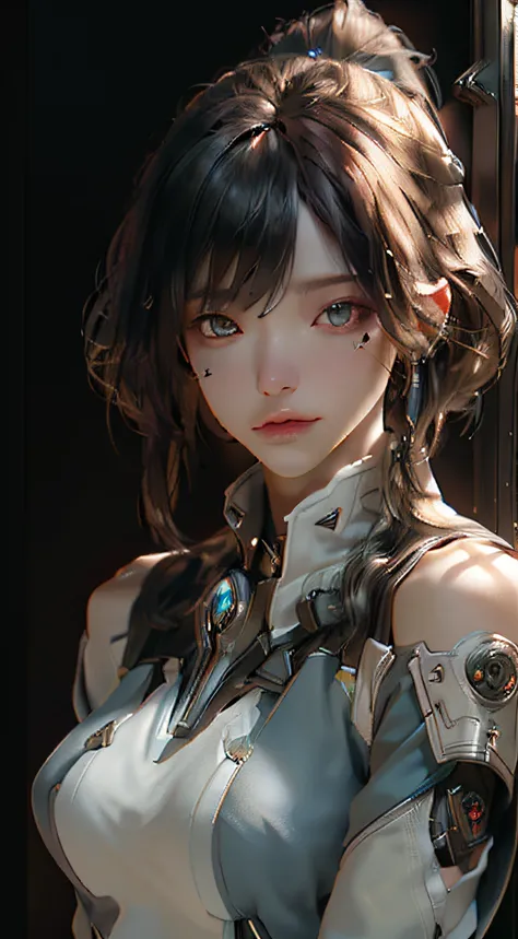 ((Best quality)), ((masterpiece)), (detailed:1.4), 3D, an image of a beautiful cyberpunk female,HDR (High Dynamic Range),Ray Tracing,NVIDIA RTX,Super-Resolution,Unreal 5,Subsurface scattering,PBR Texturing,Post-processing,Anisotropic Filtering,Depth-of-fie...