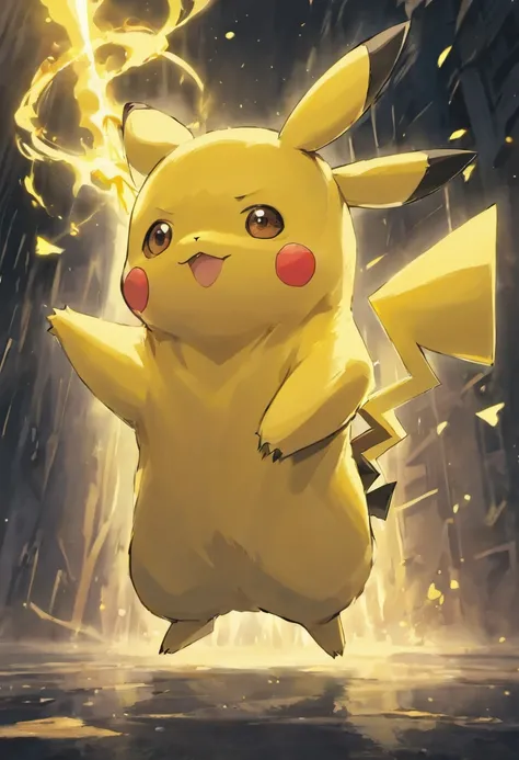 Pikachu in a ghost costume