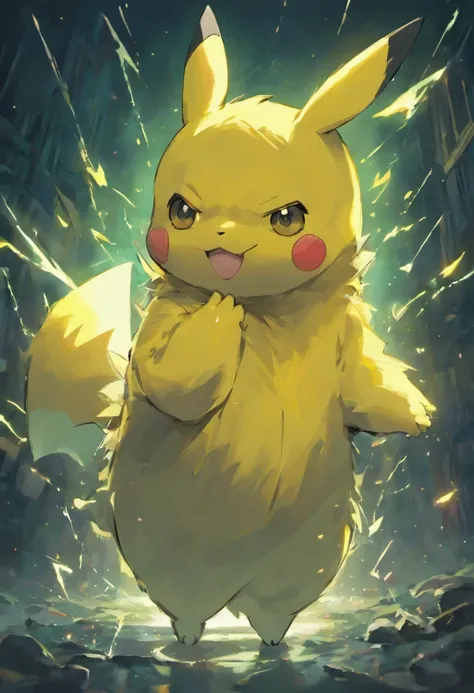 Pikachu in a ghost costume