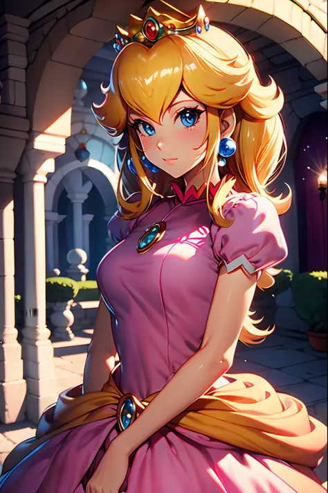 princess peach, princess peach dress,