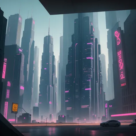 Cyberpunk city