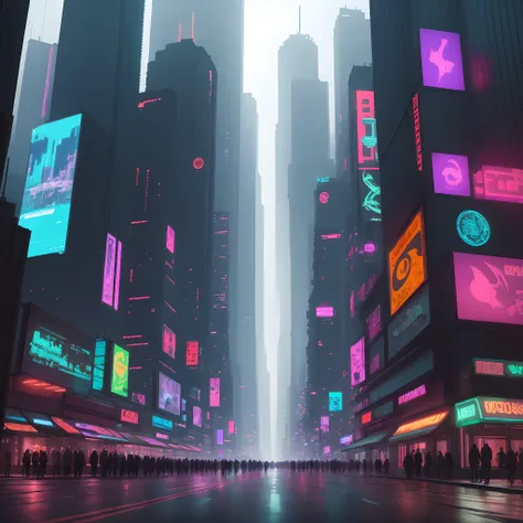 Cyberpunk city